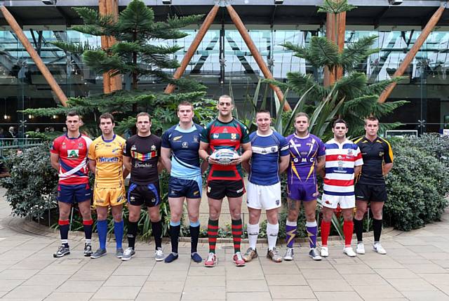 Wayne English club captain for the 2013 season
at the Championship launch in Sheffield 