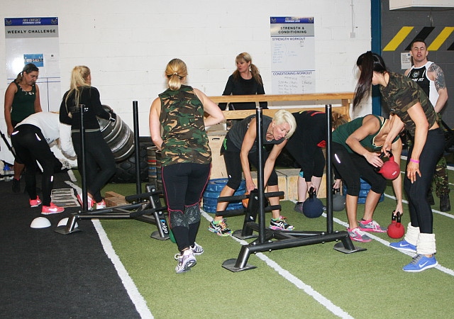 Northern Team Miss Galaxy Universe competitors at the Full Contact Performance Centre