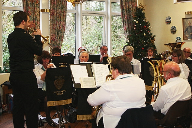 Wardle Community Band at Leonard Cheshire Home Christmas Fair