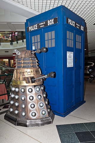 Dalek at the inaugural Rochdale sci-fi convention