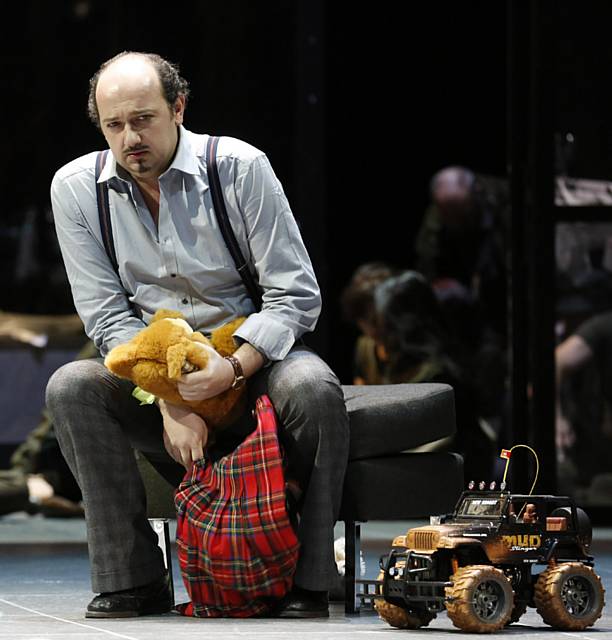 Adriano Graziani who is currently playing Macduff in Verdi’s Macbeth in Bern, Switzerland