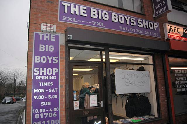 The Big Boys Shop, family cease trading after 23 years 