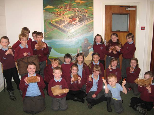 Class 3 St John with St Michael CE Primary School Shawforth, at Ribchester