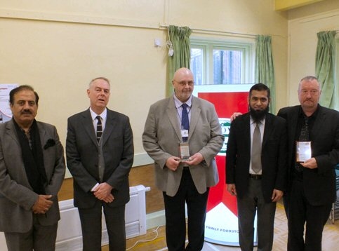 Presentation by Rochdale Community Transport to Ed Kelly from Rochdale MBC, youth service and Barry Mackelston from TfGM for their services to the Borough of Rochdale users, residents, Elderly and young people