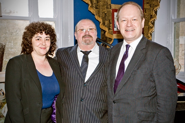 Janice Percy, Philip Barrett and Simon Danczuk MP