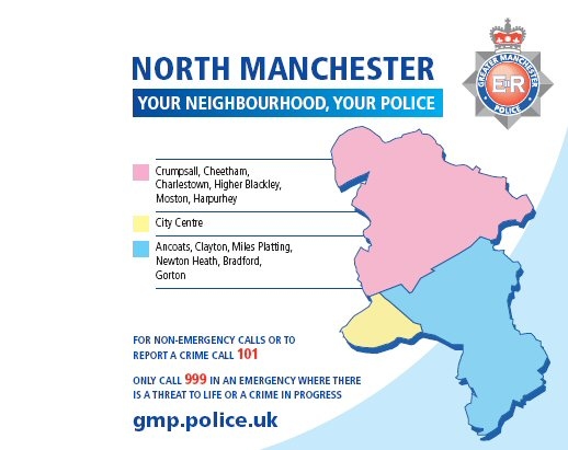 Neighbourhood Policing Teams (NPTs) cards to promote the inspectors and contact details for each of the new NPTs