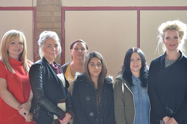 Some of the thirteen successful candidates who have secured positions with the RMBC’s Adult Care Services department: Angela Clarke (Adult Care Day Services Co-ordinator), Lucy Elliott, Jayne Brogan, Samina Hussain, Vicky Richardson and Rachel Law (Adult Care Services - Manager)