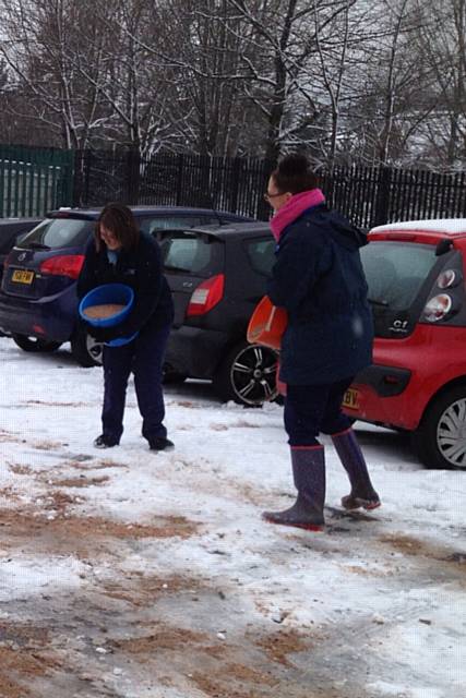 During the severe winter weather the Out of Hours Nursing Team worked to provide care overnight and every request was responded to. The teams had to walk to many visits, due to roads being inaccessible