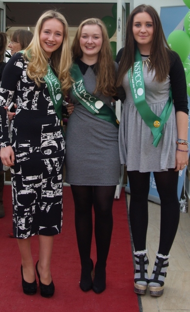 Littleborough District NSPCC up and coming members Tamara Hill, Sarah Singleton, Susannah Kennedy

