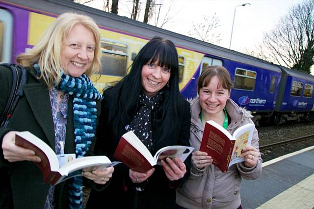 Rochdale’s commuters got a surprise on Tuesday evening as Northern Rail celebrated World Book Night on board its evening services from Manchester