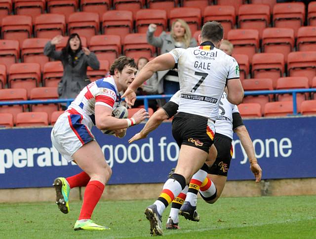 Dave Sutton, Rochdale Hornets 10 Bradford Bulls 70

