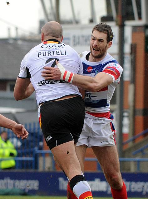 Dave Hull, Rochdale Hornets 10 Bradford Bulls 70

