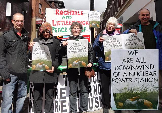 Rochdale campaigners remember the Chernobyl nuclear catastrophe