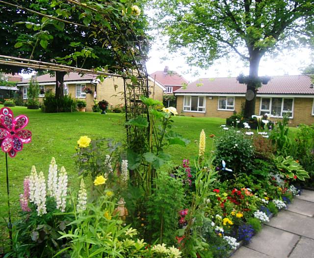 One of the winning gardens from the 2012 “In Bloom” Garden Competition 
