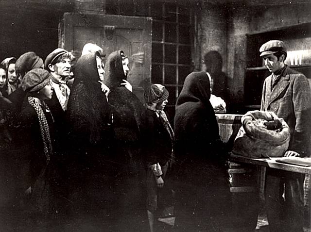 A ‘still’ from the 1944 film “Men of Rochdale” which was made to mark the centenary of the birth of the co-operative movement. The film was remade last year, produced by The Co-operative British Youth Film Academy, the re-telling – commissioned by The Co-operative to mark the United Nations International Year of Co-operatives – was called “The Rochdale Pioneers” and reached a national audience on Film4 as part of the channel’s British Connection Season