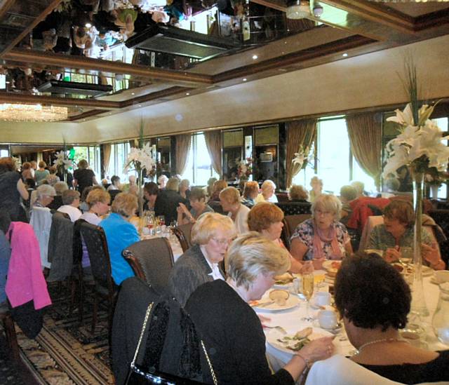 The fifth annual tea party held at the Crimble in aid of Springhill Hospice 