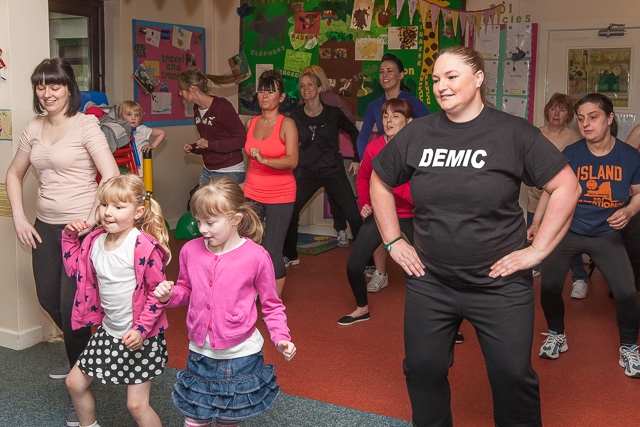 Zumbathon raises over £100 for NSPCC 