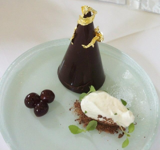 Jack’s ‘black forest gateau mousse cone surprise’
