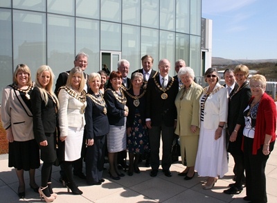 Rochdale’s Mayor and Mayoress played host to fellow Mayor and Mayoresses of the other Greater Manchester boroughs as part of a series of Civic Tours