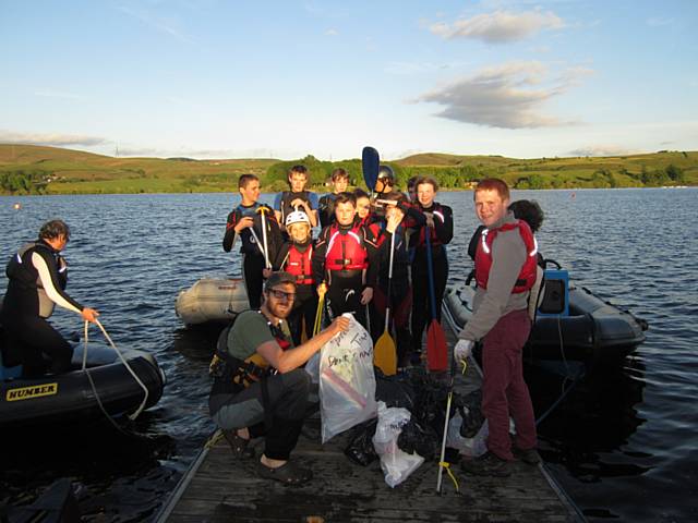 Hollingworth Lake Activity Club Litter Pick