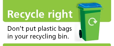 People are being urged to ‘recycle right’ after Rochdale Borough Council incurred financial penalties as a result of people putting plastic bags in their blue and green bins