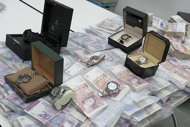 Police recover nearly £7 million from criminals