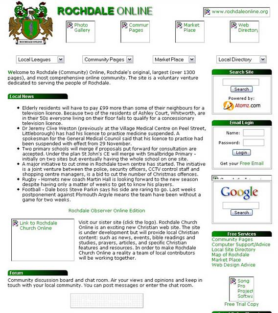 Rochdale Online June 2000