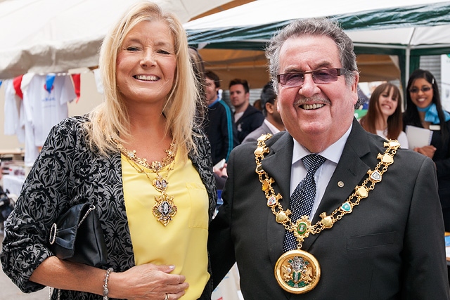 Mayor Peter Rush and Mayoress Monica Rush