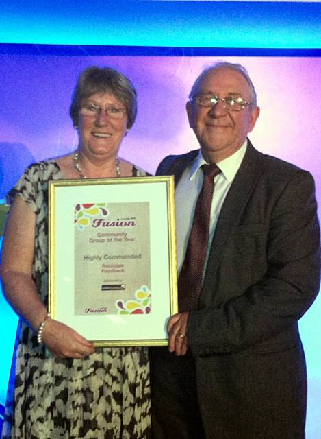 Foodbank Leaders, Iain and Margaret Wight