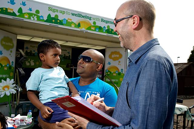 Wellbeing and health advice was on hand in Rochdale, when the Regenda Roadshow drove into Wardleworth