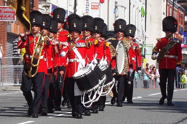 Drummer Lee Rigby Procession