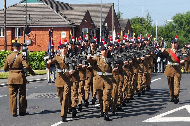 Drummer Lee Rigby Procession