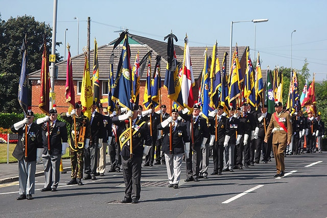 Drummer Lee Rigby Procession