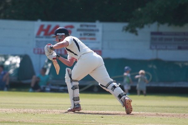 Wes Hunt played his best innings yet for the firsts
