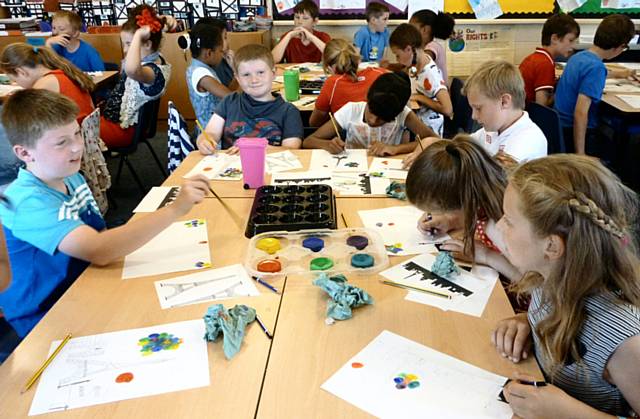 French Day at Healey Primary School 
