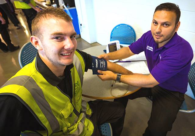 ASDA staff get healthy at work