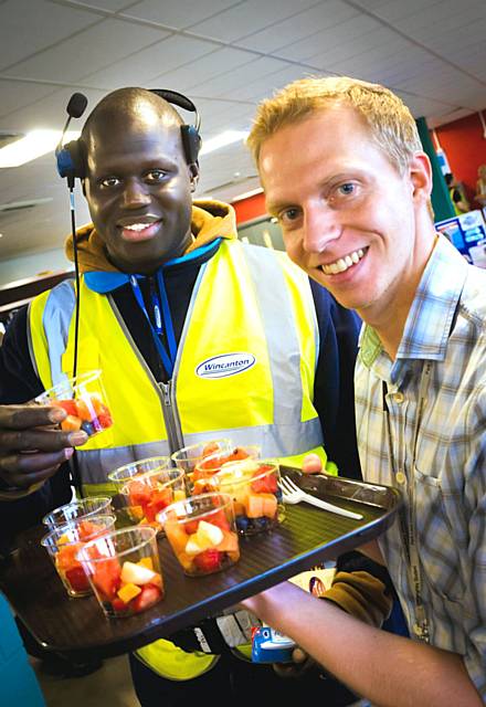 ASDA staff get healthy at work