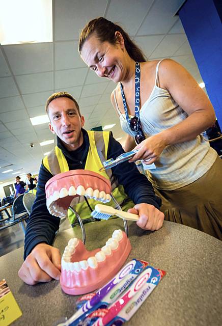 ASDA staff get healthy at work