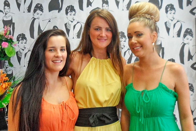 Pearl O'Keefe, Kelly Turner Mitchell and Danni Sharrocks of 25 Ten Boutique