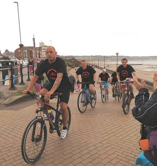 Littleborough lads take on The Way of the Roses cycle route