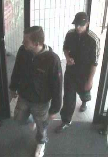 Police have now released two CCTV stills of two men they want to speak to in connection with this attack