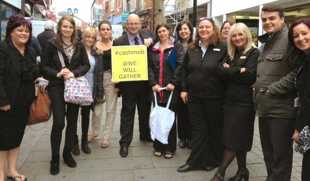 Cash Mobs are the latest craze in helping to promote local businesses and shops