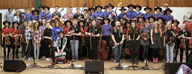 Saline Fiddlers at Wardle High School
