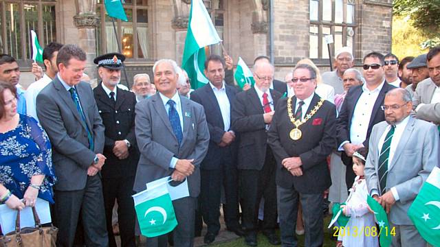 Pakistan Independence Day Flag Raising