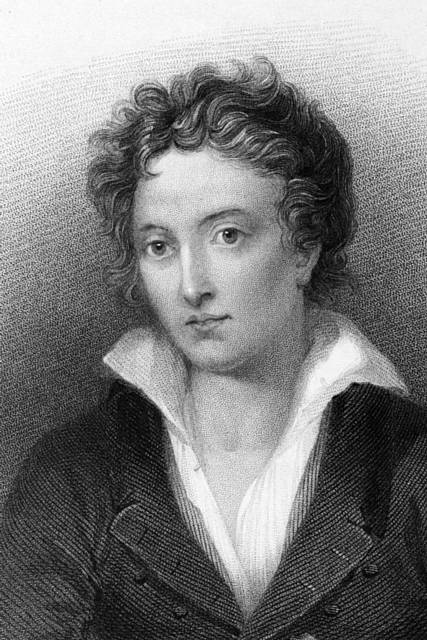 Poet Percy Bysshe Shelley
