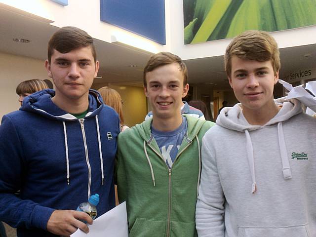 Matthew Moss students celebrate their GCSE exam results