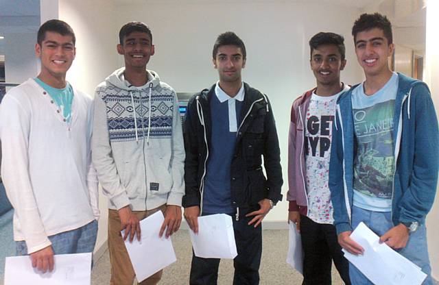 Matthew Moss students celebrate their GCSE exam results