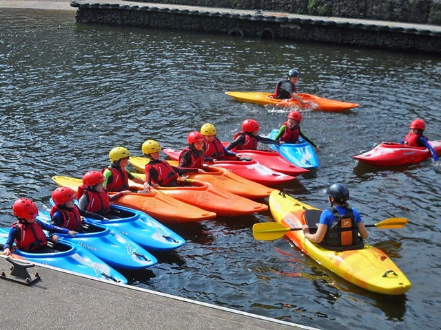 Canoe and Kayak taster sessions at Hollingworth Lake Water Activity Centre