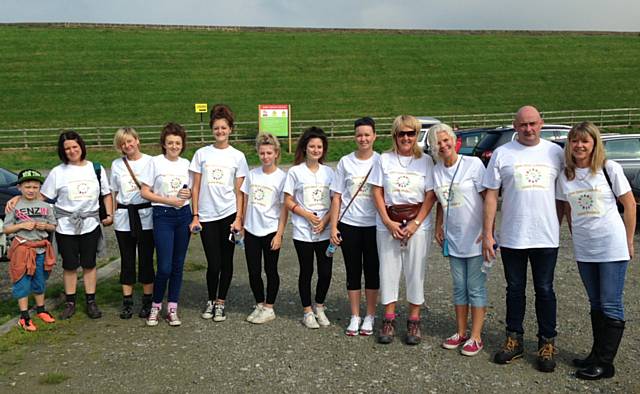 Start of the walk at Wardle Reservoir 