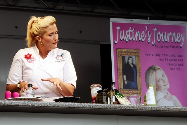 Feel Good Festival: Chef Justine Forrest on the celebrity food stage